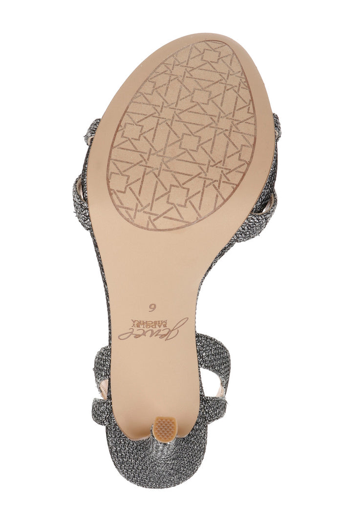 Pewter | Arianna Shimmering Platform Stiletto