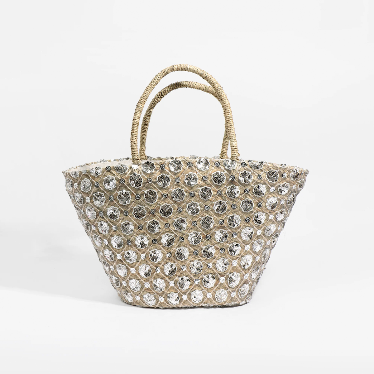 Avi Straw Summer Basket Bag