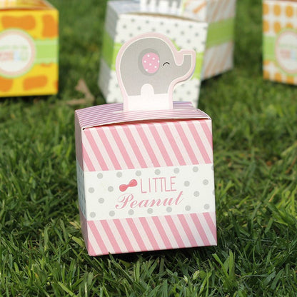 Baby Shower Little Peanut Elephant Favor Boxes (12 pieces) - Americasfavors