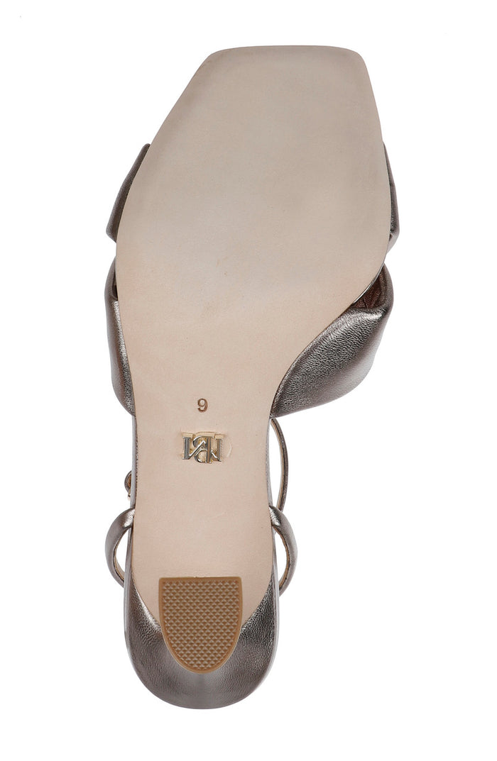 Light Bronze | Brinlee II Metallic Sandal