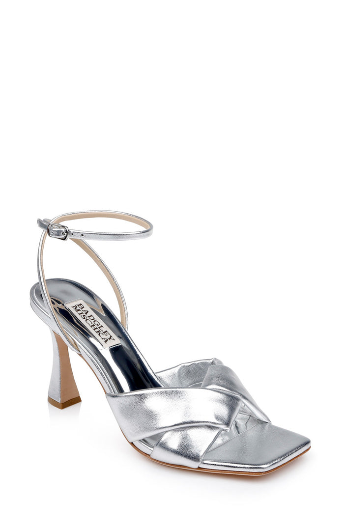 Silver | Brinlee II Metallic Sandal