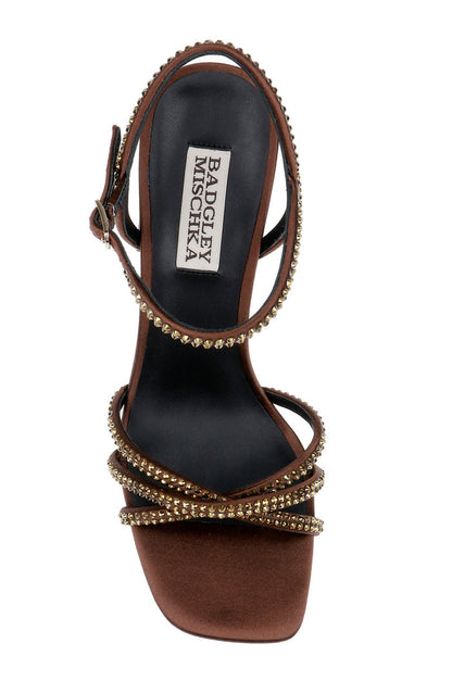 Chocolate | Brixley Block Heeled Sandal