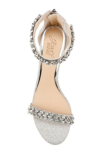 Silver | Bronwen Embellished Evening Shoe