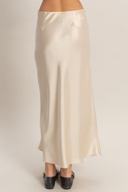 Satin Maxi Skirt