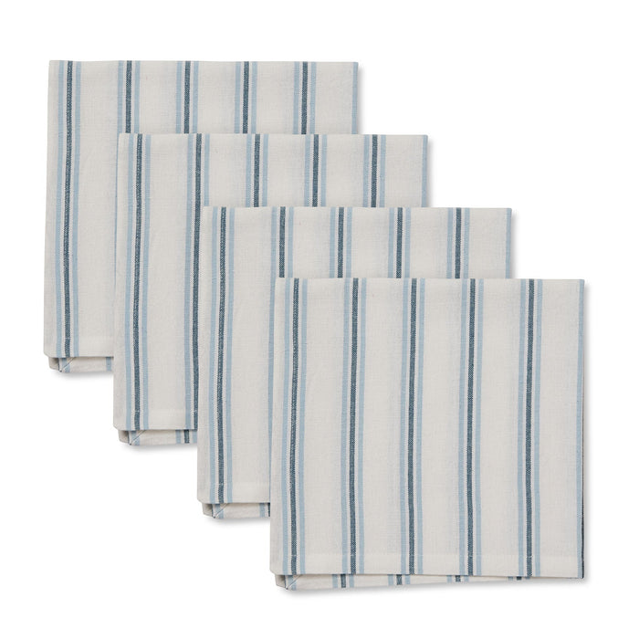 Capri Blue Stripe Napkin - Set Of 4