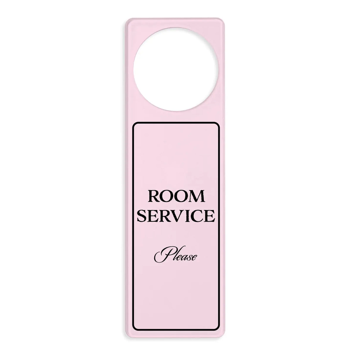 Room Service Door Hanger