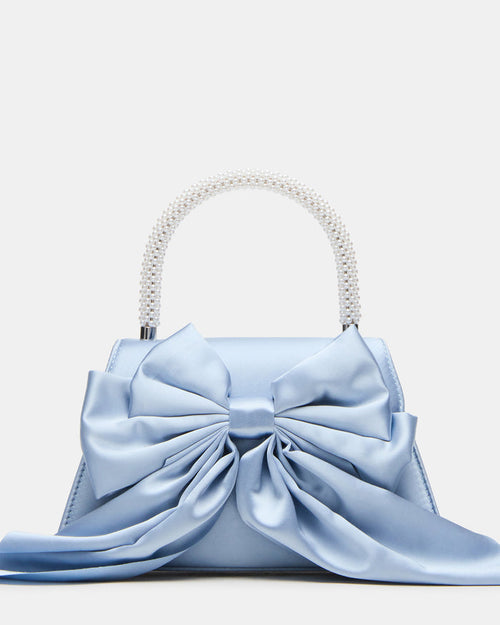 COSETTE Bag Blue Beaded Top-Handle Mini Handbag | Steve Madden