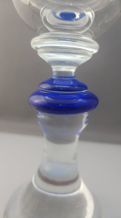 Crystal Chalice mouth blown