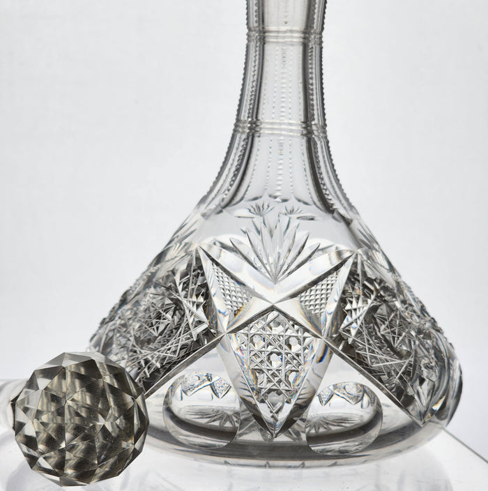 Cut Glass decanter,  Antique