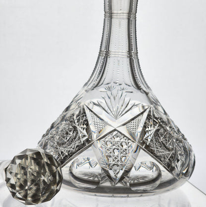 Cut Glass decanter,  Antique