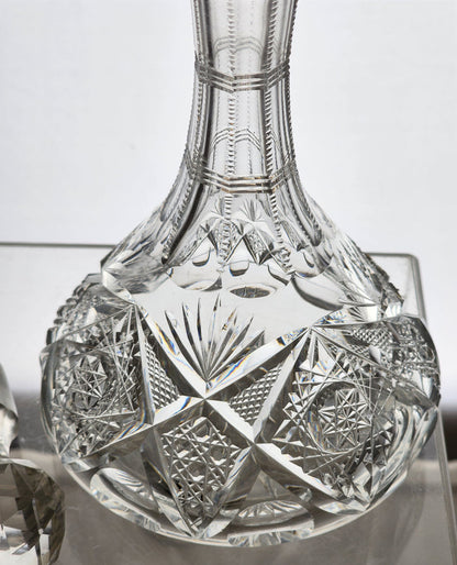 Cut Glass decanter,  Antique