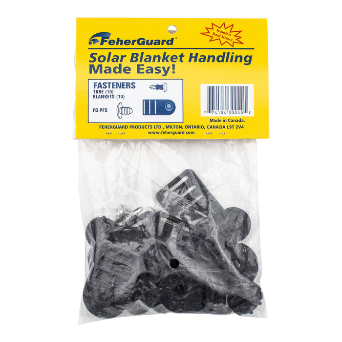 FeherGuard FG-PFS Tube & Blanket Fastener – 10-Pack | Secure Pool Cover Attachment