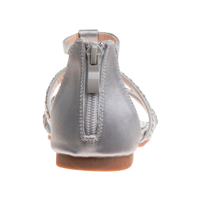Silver | Girls’ Gladiator Sandals