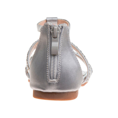 Silver | Girls’ Gladiator Sandals