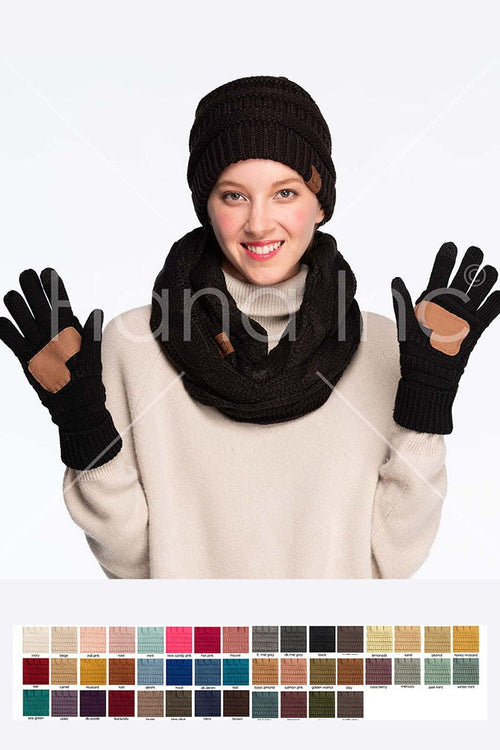 Gloves - Texting Gloves to Match "CC" Beanies