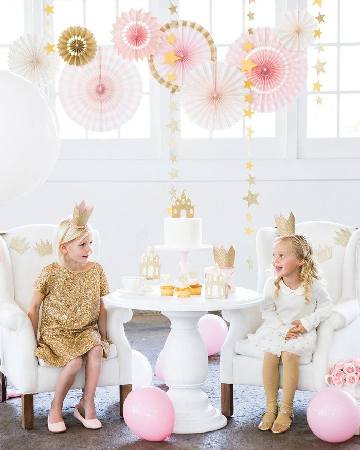 Gold Castle Cake Topper