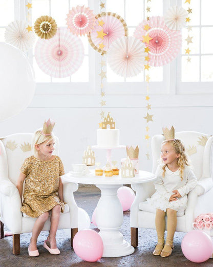 Gold Castle Cake Topper