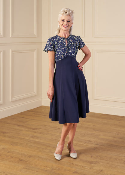 1940s Goodwood Grable Ensemble - Nighblossom