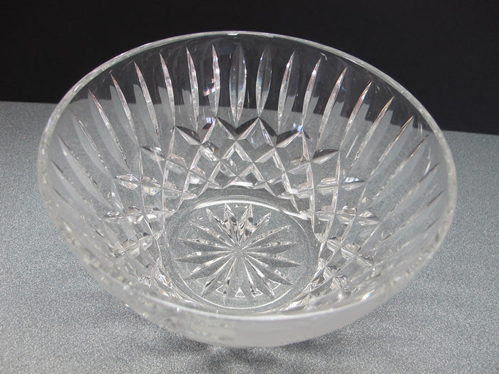 Hand Cut glass Mothers day bowl bowl HAND POLISHED crystal signed - O'Rourke crystal awards & gifts abp cut glass