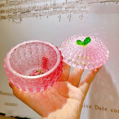Handmade Diamond Apple Storage Jar Ornament Resin Molds