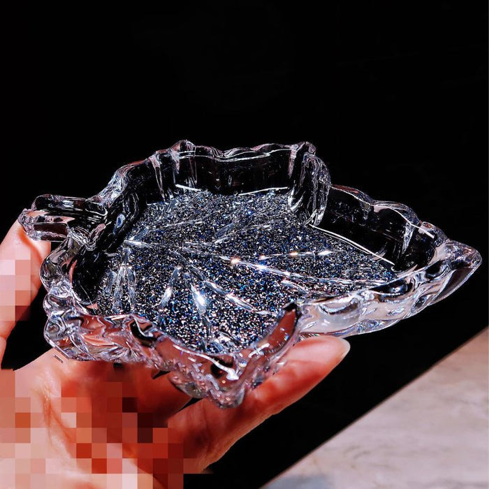 Handmade Diamond Maple Leaf Tray Resin Mold