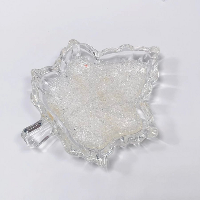Handmade Diamond Maple Leaf Tray Resin Mold