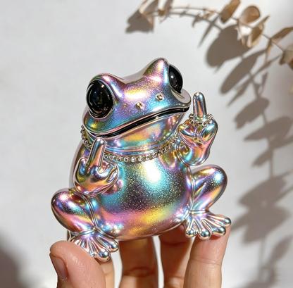 Handmade Shiny Cheeky Frog Ornament Resin Mold