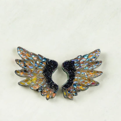 Handmade Diamond Wing Ornament Resin Mold-A