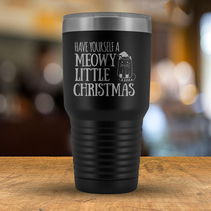 Have yourself a Meowy Little Christmas - 30oz Tumbler-KaboodleWorld