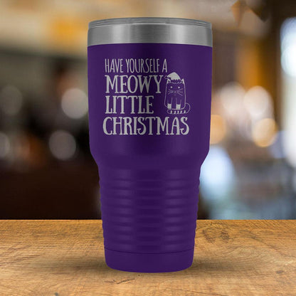 Have yourself a Meowy Little Christmas - 30oz Tumbler-KaboodleWorld