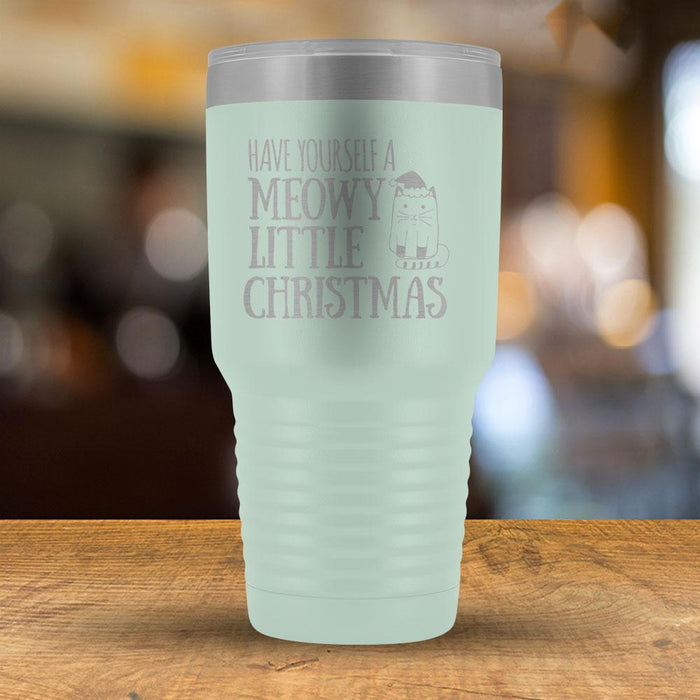 Have yourself a Meowy Little Christmas - 30oz Tumbler-KaboodleWorld