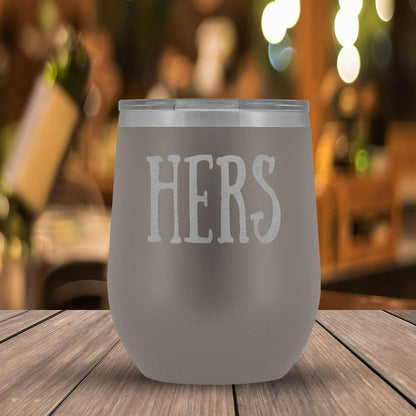 Hers - 12oz Wine Tumbler-KaboodleWorld