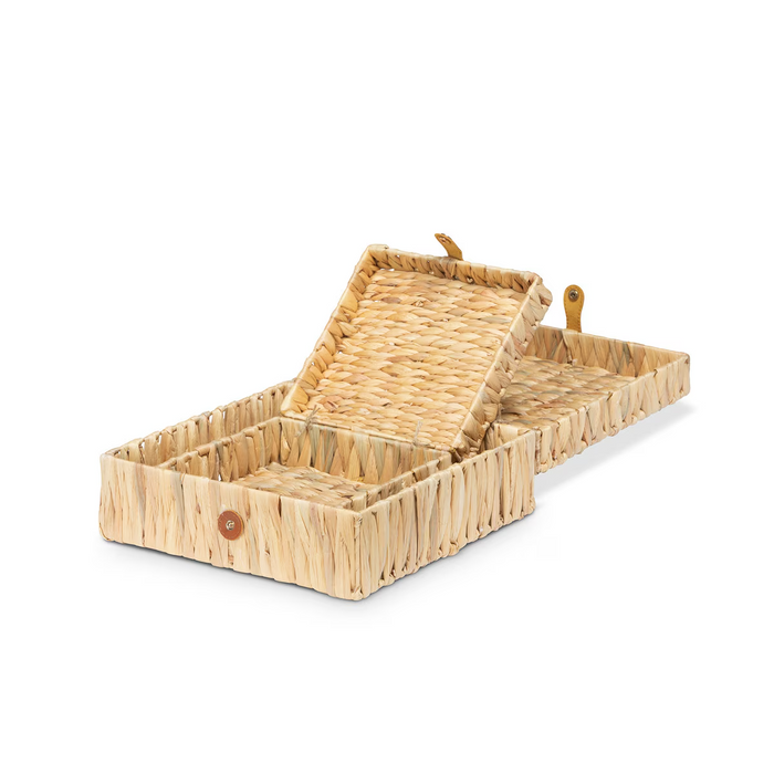 Island Palm Decorative Boxes Set/2