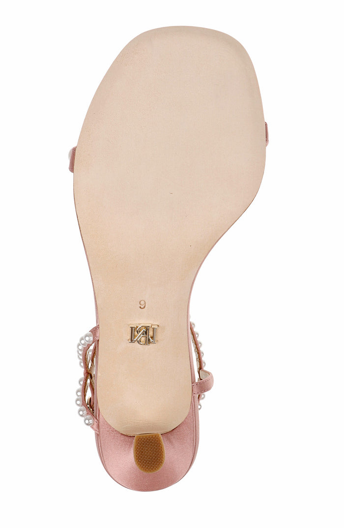 Blush | Jolie Mid Heeled Sandals Sole