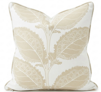 Lacinato Pillow Cover in Birch Ivory, Thibaut Pillows