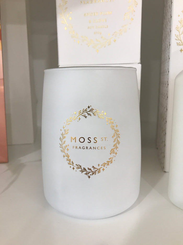 Large Candle 370g- Spiced Plum & Clove