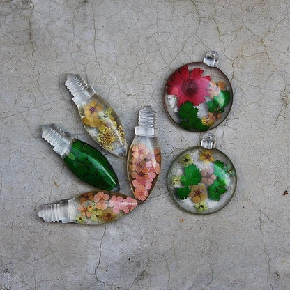 Light Bulb Pendant Silicone Mold Christmas Ornament Resin Mold