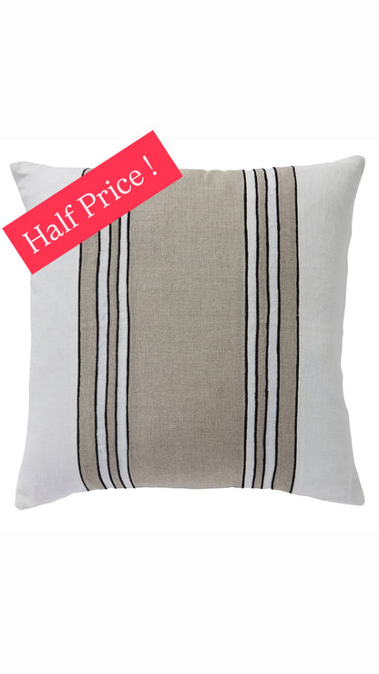 Linen Chateau Stripe Cushion