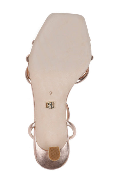 Champagne | Loyalty Knot Detail Sandal