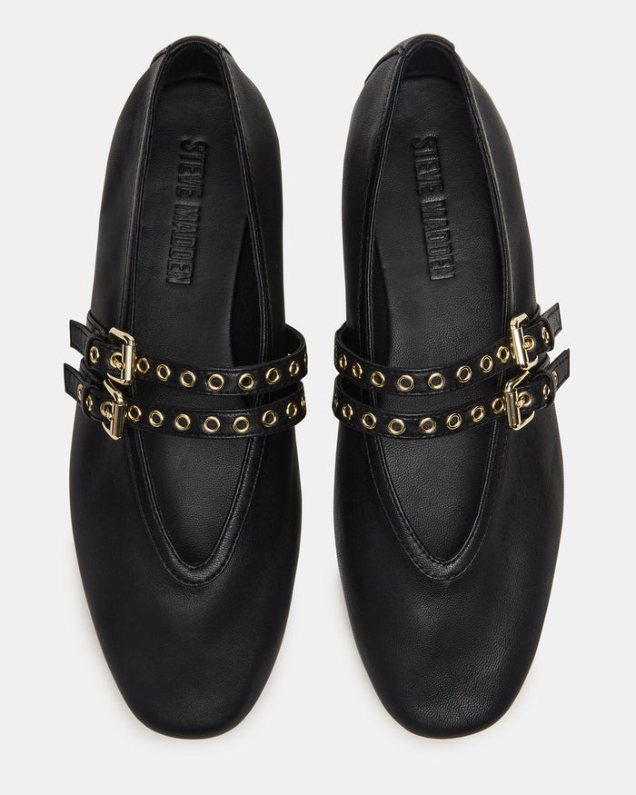 LYDIA BLACK LEATHER