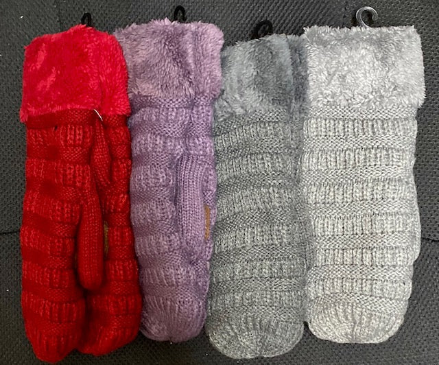 Mittens to Match CC Beanies and Infinity Scarves