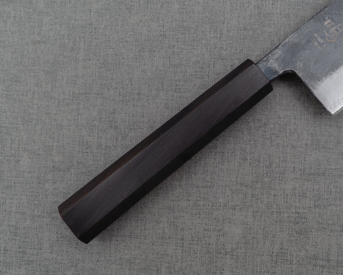 Naru “Hatsukou Series” Aogami #2 Kurouchi 165mm Nakiri with Ebony Handle