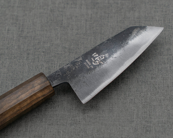 Naru “Hatsukou Series” Aogami #2 Kurouchi 80mm Ko-Bunka with Bubinga Handle