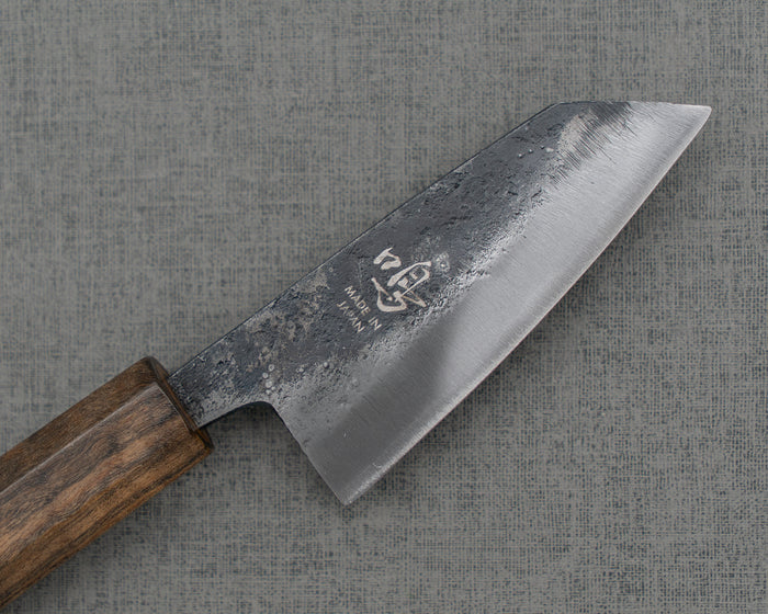 Naru “Hatsukou Series” Aogami #2 Kurouchi 80mm Ko-Bunka with Bubinga Handle