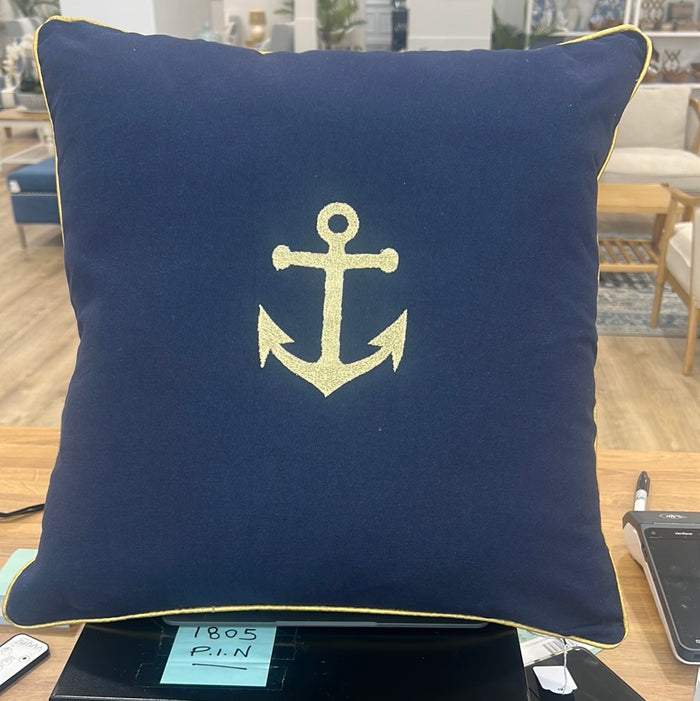 Nautical Anchor Cushion