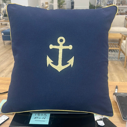 Nautical Anchor Cushion