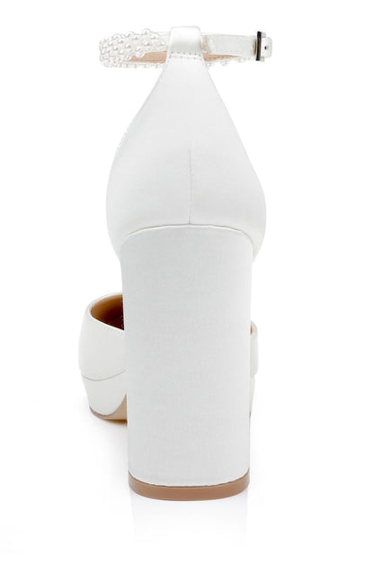Ivory | Noble Platform Pumps Back