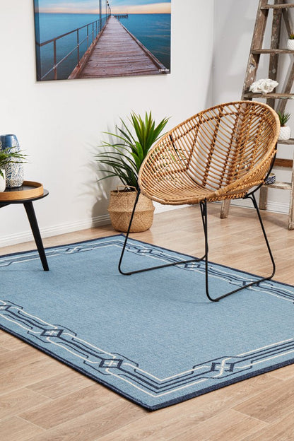 Outdoor Blue Rug