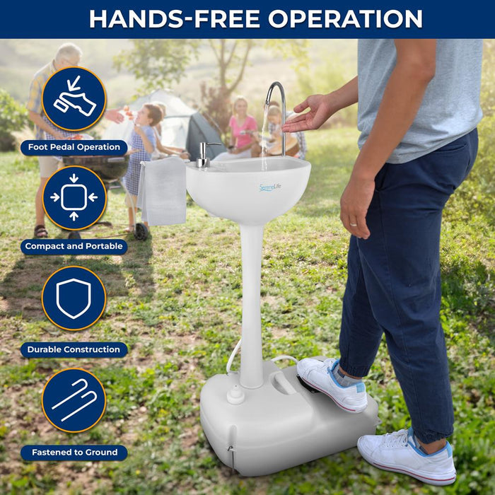 Outdoor Portable Water Faucet Station