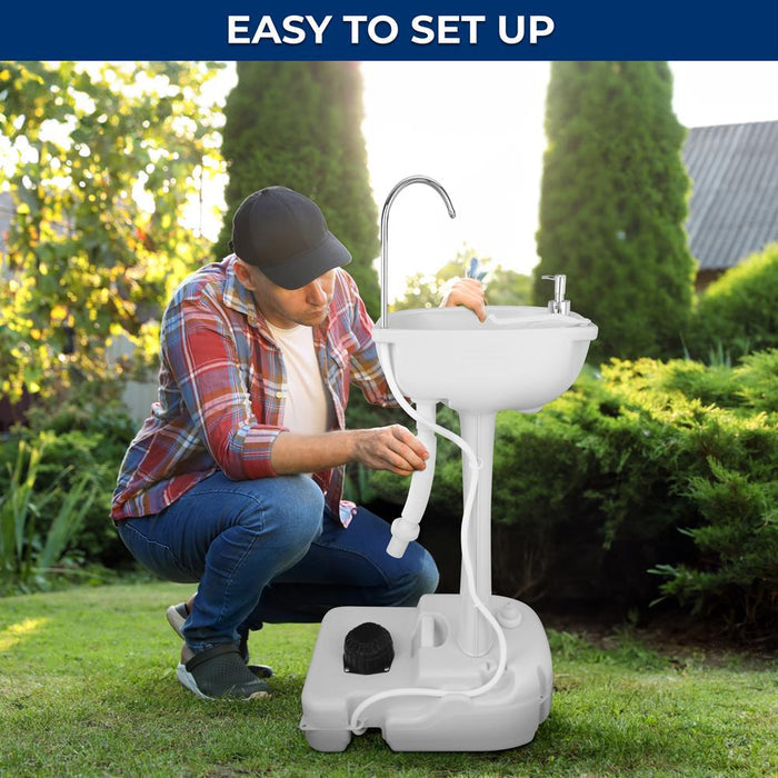 Outdoor Portable Water Faucet Station